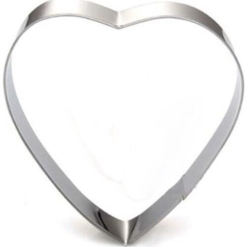 Love Heart Cookie Tools Cake Stencil Kitchen Cupcake Decoration Template Mold Cookie Coffee Stencil Mold Baking Biscuits Stamp