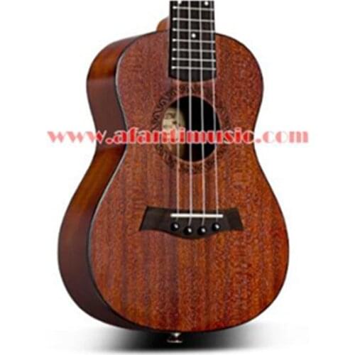 Afanti 23 inch Red Queen style 4 Strings Ukulele