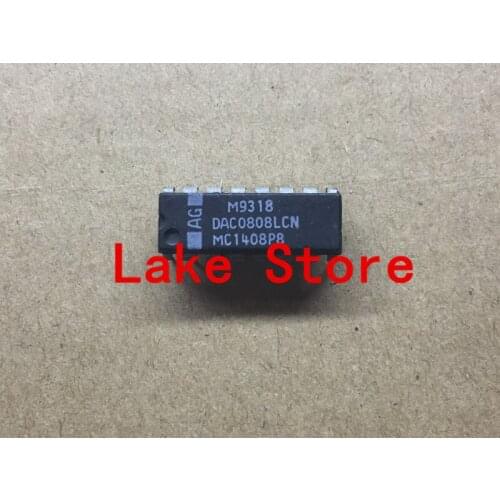 1 unids/lote DAC0808LCN DAC0808 0808 DIP-16