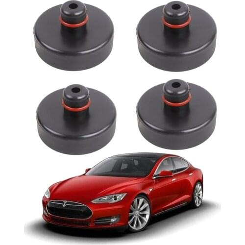 4 Pcs Rubber Lifting Jack Pad Point Adapter Tool For Tesla Model 3 Model S Model X Model Y RS-EG004
