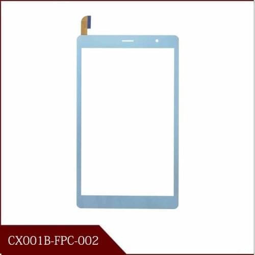 8 inch touch screen digitizer glass sensor panel for CX001B-FPC-002