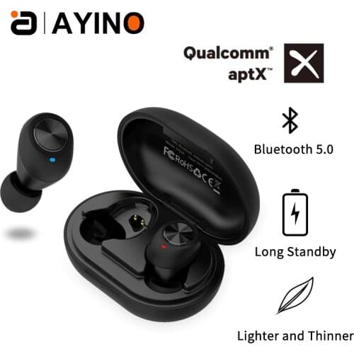 APTX Bluetooth Earphone Wireless In Ear ture TWS Stereo Sport Wireless Earphones Sport Ear Buds Bluetooth Headphones