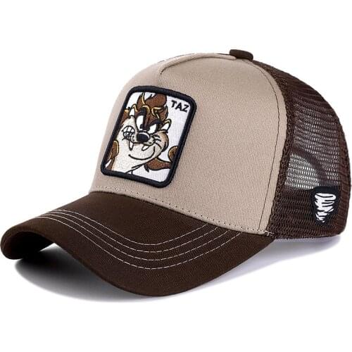 High Quality Disney Cartoon Anime Snapback Cotton Baseball Cap Men Women Hip Hop Dad Mesh Trucker Hat Dropshipping