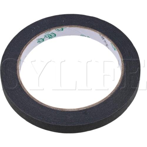 Black Insulating Cement Guitar Pickup Insulated Adhesive Tape 10mm