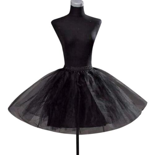 ANTI Children Wedding Accessories White And Black Children Petticoat Vestido Longo Ball Gown Crinoline Skirt Petticoats In Stock