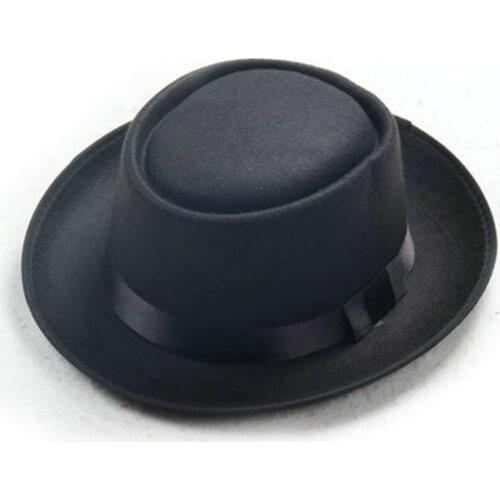 Vintage Unisex Woolen Trilby Felt Fedora Hat With Wide Brim Men Gentleman Elegant Women Spring Autumn Jazz Caps Ladies 2021