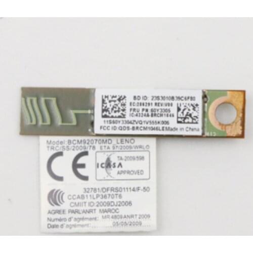 Lenovo ThinkPad X230 X220 T410 T420 T430 T530 T510 T520 W510 W520 W530 4.0 Bluetooth Module FRU 60Y3303 60Y3305