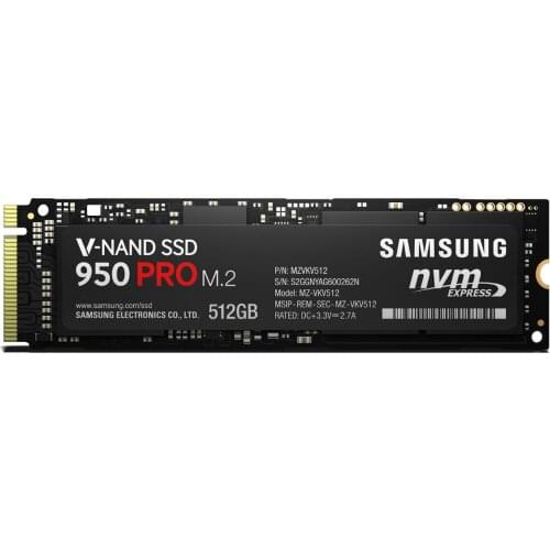 MZ-V5P512BW 950 PRO 512G NVME M.2 SSD