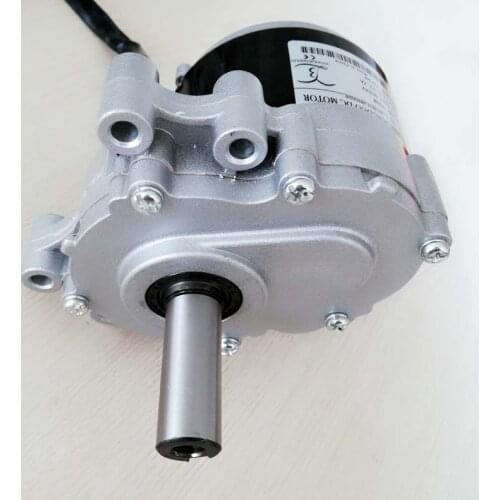250w 24v 120rpm low speed brush motor, 44mm Longer shaft, Shaft Diameter 17mm , wheel chair used DC gear brushed motor