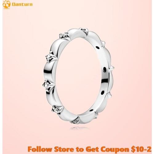 2020 New 925 Sterling Silver Flower Petals Band Ring Sparkling Silver Rings for Women Engagement Jewelry Anniversary