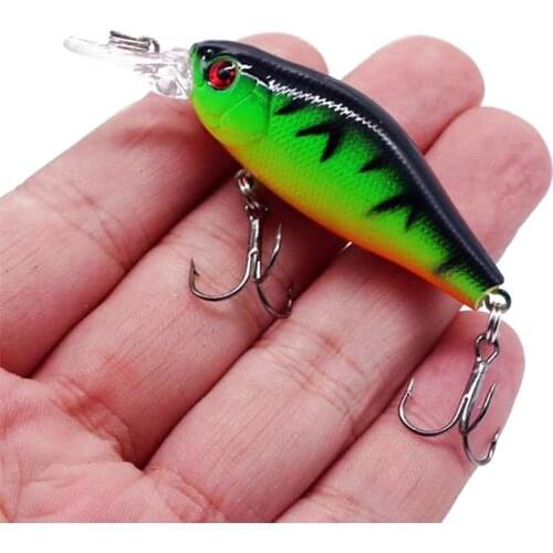 1PCS 8g 7cm Crankbait Fishing Lure Artificial Crank Hard Bait Plastic Lifelike Swimbait Fishing Wobblers Japan Fish Lures
