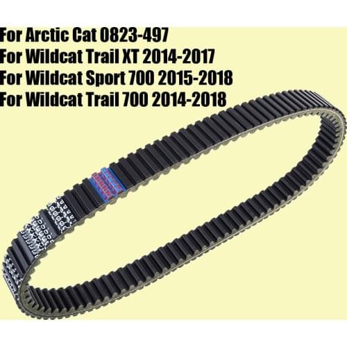 Drive Belt for Arctic Cat Wildcat Sport 700 Wildcat Trail 700 Trail XT Textron for Kazuma Jaguar ATV 500 Mammoth UTV 800
