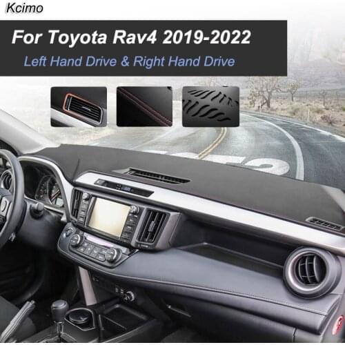 For Toyota Rav4 2019-2022 XA50 Anti-Slip Mat Dashboard Cover Pad Sunshade Dashmat Carpet Anti-UV Auto Accessories