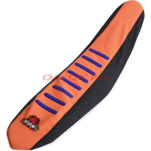 NICECNC Rib Ribbed Gripper Seat Cover For KTM SX XC EXC XCW SXF 85 125 150 250 300 350 450 500 Motorcross MX Dirt Bike Enduro
