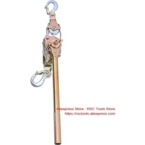 2T Japanese Style Ratchet Cable Puller Hand Steel Wire Rope Puller Ratchet Pulling Wire Grip