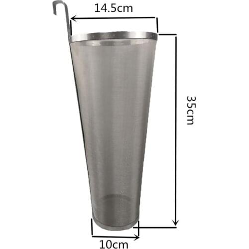 New Stainless Steel Spider Strainer Home Bar Brew Beer Wine Hop 300Micron Filter
