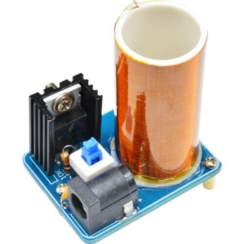 Tesla Coil Spacer Lighting DIY Kit Welding Teaching Practice Electronically Made Arc Ring Artificial Lightning