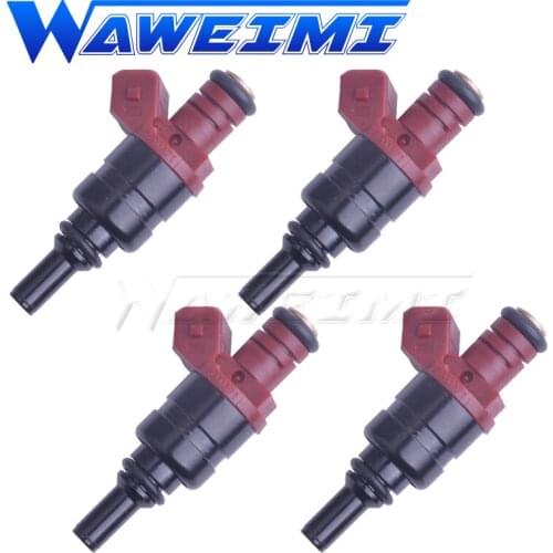 WAWEIMI 4 Pieces Fuel Injector 6900371 For VOLVO S40 V40 Turbocharged 1.9 2.0 L4 2001-2004 FJ667 1550388 852-12165