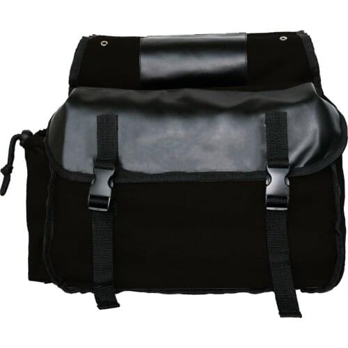 Universal Saddlebag for Motorcycle Bag Canvas Back Seat Luggage Bags For Sportster XL883 1200 for Honda For KAWASAKI