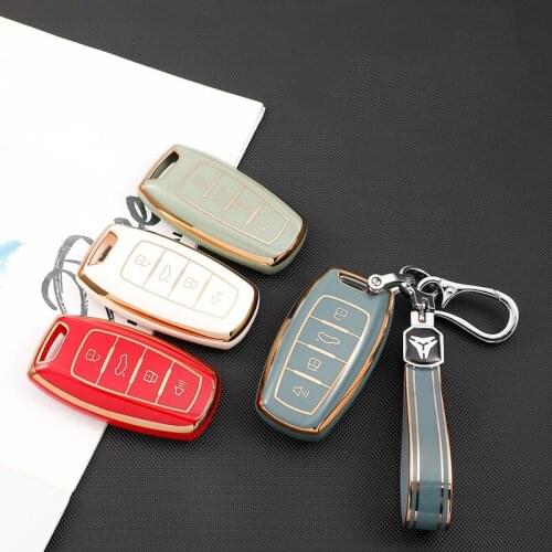 TPU Car Key Case Cover For Great Wall Haval/Hover H6 H7 H4 H9 F5 F7 H2S Holder Shell Fob Auto Accessories Smart Protect
