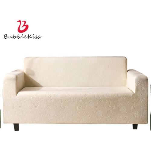 Bubble Kiss Sofa Cover For Living Room Elastic 1/2/3/4 Seat Home Decoration Multi-Function Slip-Resistant Tight Wrap Couch Cover