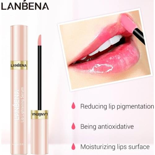LANBENA Lip Plumper Updated Version Serum Lip Mask Reduce Fine Lines Increase Lip Elasticity Resist Aging Moisturizing Lip Care