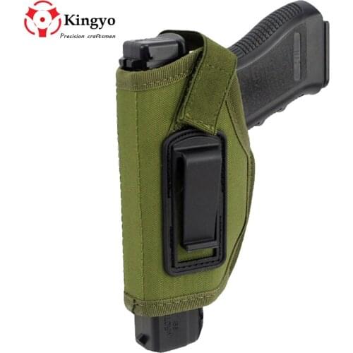 Concealed Carry Holster Metal Clip IWB OWB Holster Waistband Airsoft Pistol Handguns Holster For Right Left Hand Draw
