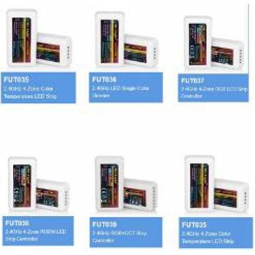 Mi Light Mi boxer 2.4G RF Wireless single color dimmer CCT RGB RGBW RGB+CCT FUT035 FUT036 FUT037 FUT038 FUT039 led strip control