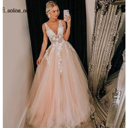 Youthful Pink Prom Dress Tulle A Line V Neck Sleeveless Cocktail Dresses 2020 Formal Party Gown vestidos do baile de finalistas