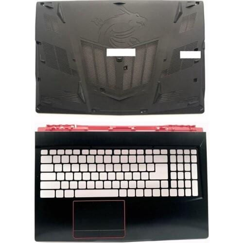 NEW case cover FOR MSI GE63 GE63VR Palmrest COVER/Laptop Bottom Base Case Cover