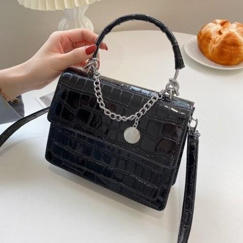 Luxury Handbag Women Bags Designer Stone Messenger Bag for Girl New Flap Crossbody Bags for Women Solid Shoulder Bag Casual Tote