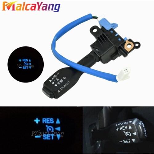 With Blue LED Cruise Control Switch For Toyota Corolla Yaris Vios Wish Auris Prius Previa RAV4 84632-34011 84632-34017