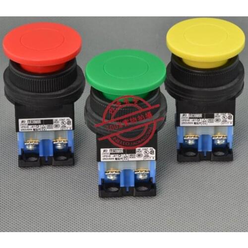 [SA] Fuji FUJI 30mm mushroom head button 40 self-resetting AR30M0R-10 * 1NO original--10PCS/LOT