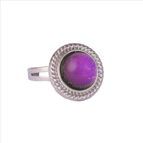 Hat Mood Ring Change Color Ring Adjustable Color Changes To The Temperature Of Your Blood