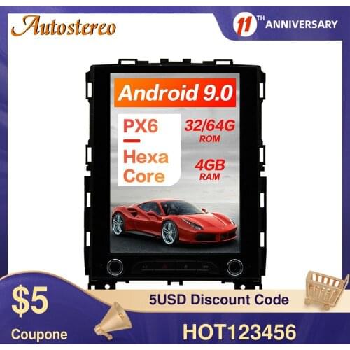 Tesla Style Android 9.0 Six Core Car GPS Navigation For Renault Megane 4 2016+ Stereo Head Unit Multimedia Player radio stereo