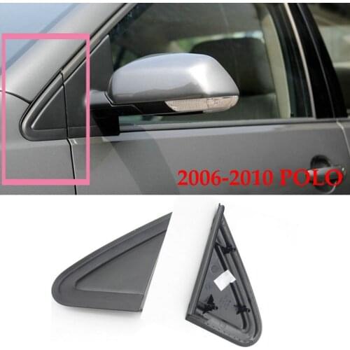 For Polo 2006-2010 Triangle plate of outside reversing mirror Rear view mirror trim panel