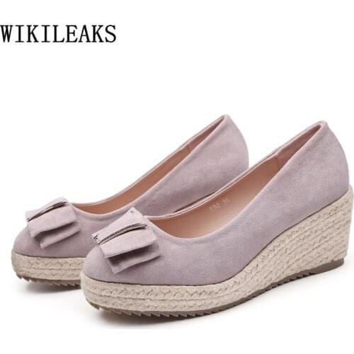 Butterfly Knot Pumps Women Shoes Platform Heels High Heels Sexy Wedges Shoes for Women Wedding Shoes Bride Blue Heels Chaussures