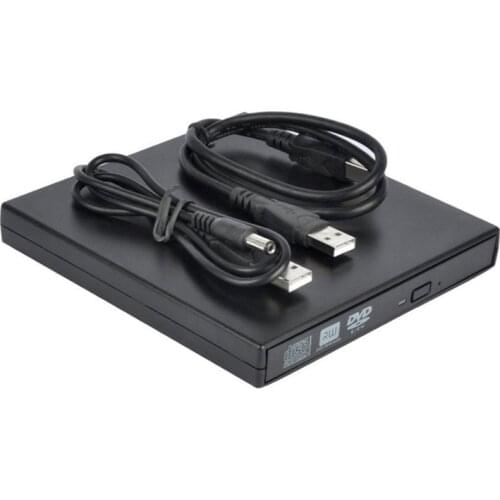 USB 2.0 External Slim DVD Drive for Toshiba panasonic xiaomi(MI) MSI LG Fujitsu 8X DVD RW DL 24X CD-R Burner Black