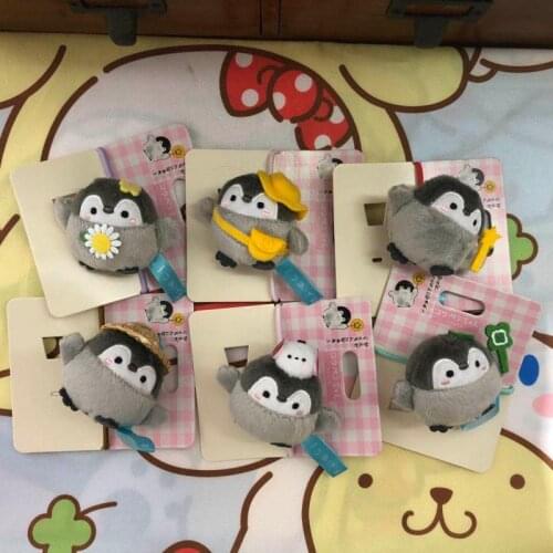 Japan Cute Cartoon Anime Peripheral Koupen Chan Plush Toy Kawaii Hair Rope Decorations Kids Gift New Hot