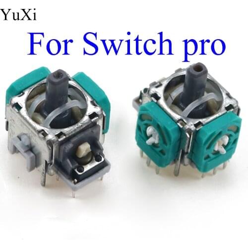 3D Analog Joystick Thumb Stick replacement repair parts Sensor Module Potentiometer For Nintend NS Switch Pro Controller Gamepad