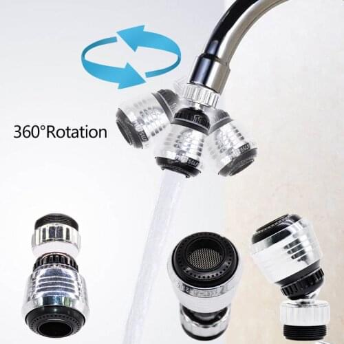 1pc Kitchen Filter Faucet Nozzle 360 Rotating Tap Flexible Water Saving Moveable Adapter Shower Diffuser Home Kitchen Accessorie