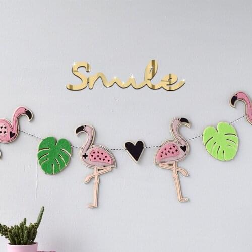 Funlife 2 set /2pcs Upscale Birthday Mirror Stick Smile Europe and America Wedding DIY Party Christmas Party Decoration MS361478