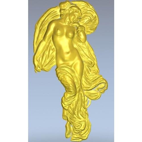 3d model relief for cnc in STL file format Panno sleeping virgin