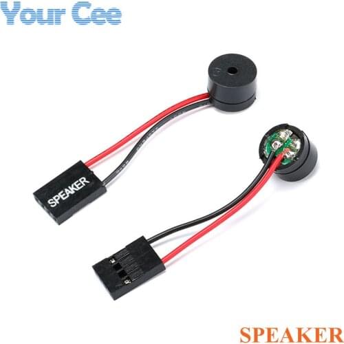 10pcs Mini Plug Speaker For PC Interanal BIOS Computer motherboard speaker Mini Onboard Case Buzzer Board Beep Alarm Speaker Kit