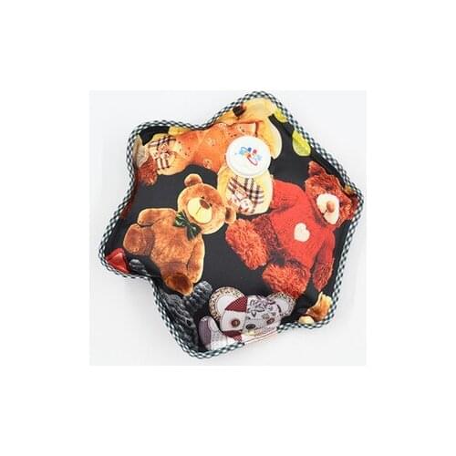 Free shipping High quality Smooth hexagonal hot water bag charging electric hot water bag without water filling