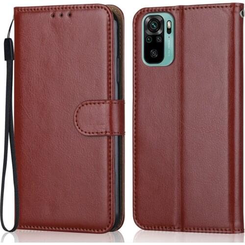 Folio Luxury Leather Case for On Xiaomi Redmi Note 10 4G M2101K7AI M2101K7AG 6.43'' Wallet Case For Redmi Note 10 Note10 cover