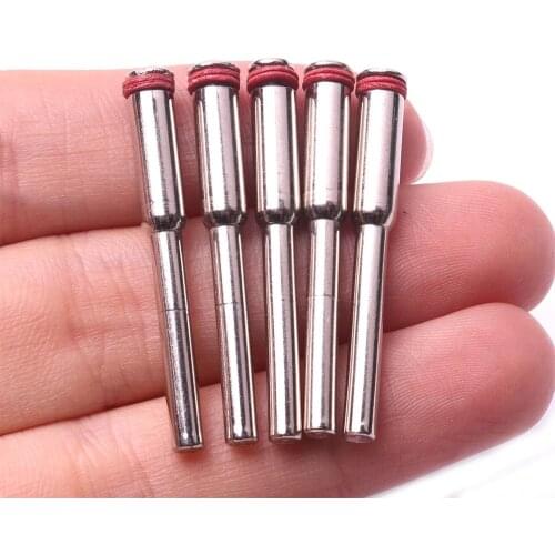 5PCS 3.15mm Shank Rotary Cutting Disc Mandrel Cutting Cut-off Wheel 2mm To 3mm Hole Holder Mandrel For Dremel Accessory