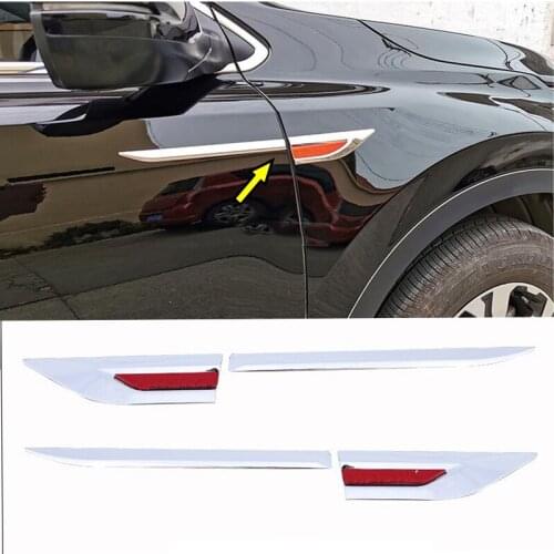 For Honda CRV CR-V 2017 2018 2019 2020 2021 Front Air Vent Fender Cover Trims stainless