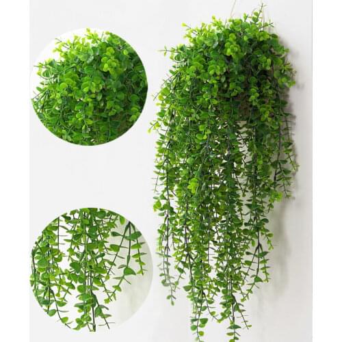 Artificial Plants Vines Wall Hanging Simulation Rattan Leaves Branches Green Plant Ivy Leaf Home Wedding Decoration Plant-Fall