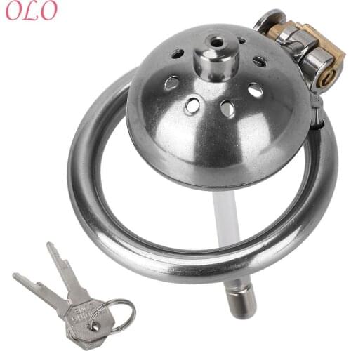 OLO Penis Ring Penis Attachments Sex Toys for Men Male Chastity Device Bird Cock Cage Lock Chastity Belt Erotic